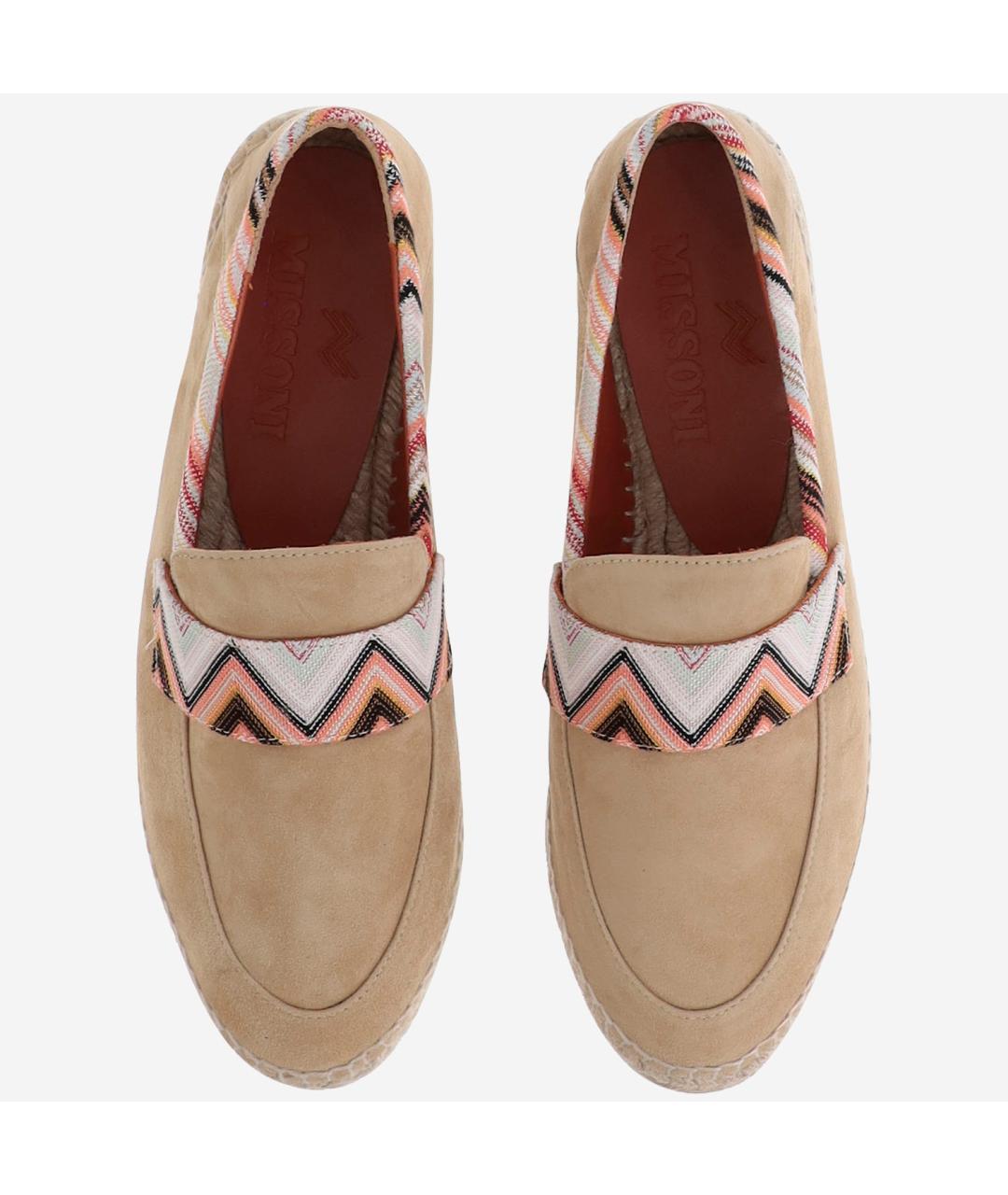 MISSONI Бежевые текстильные эспадрильи, фото 2