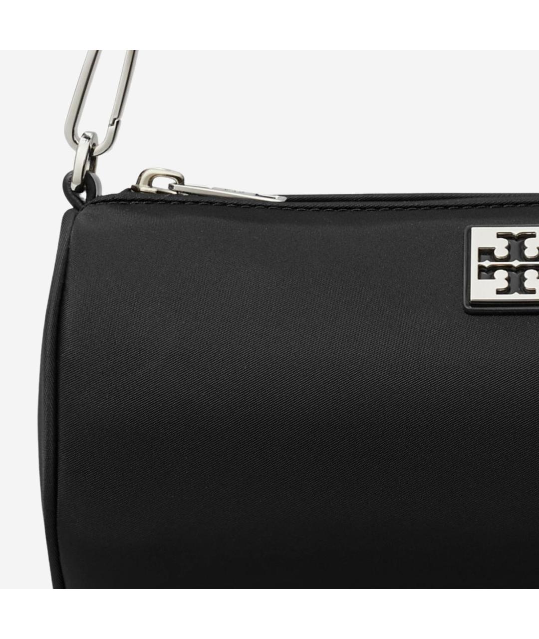 TORY BURCH Черная сумка через плечо из искусственной кожи, фото 4