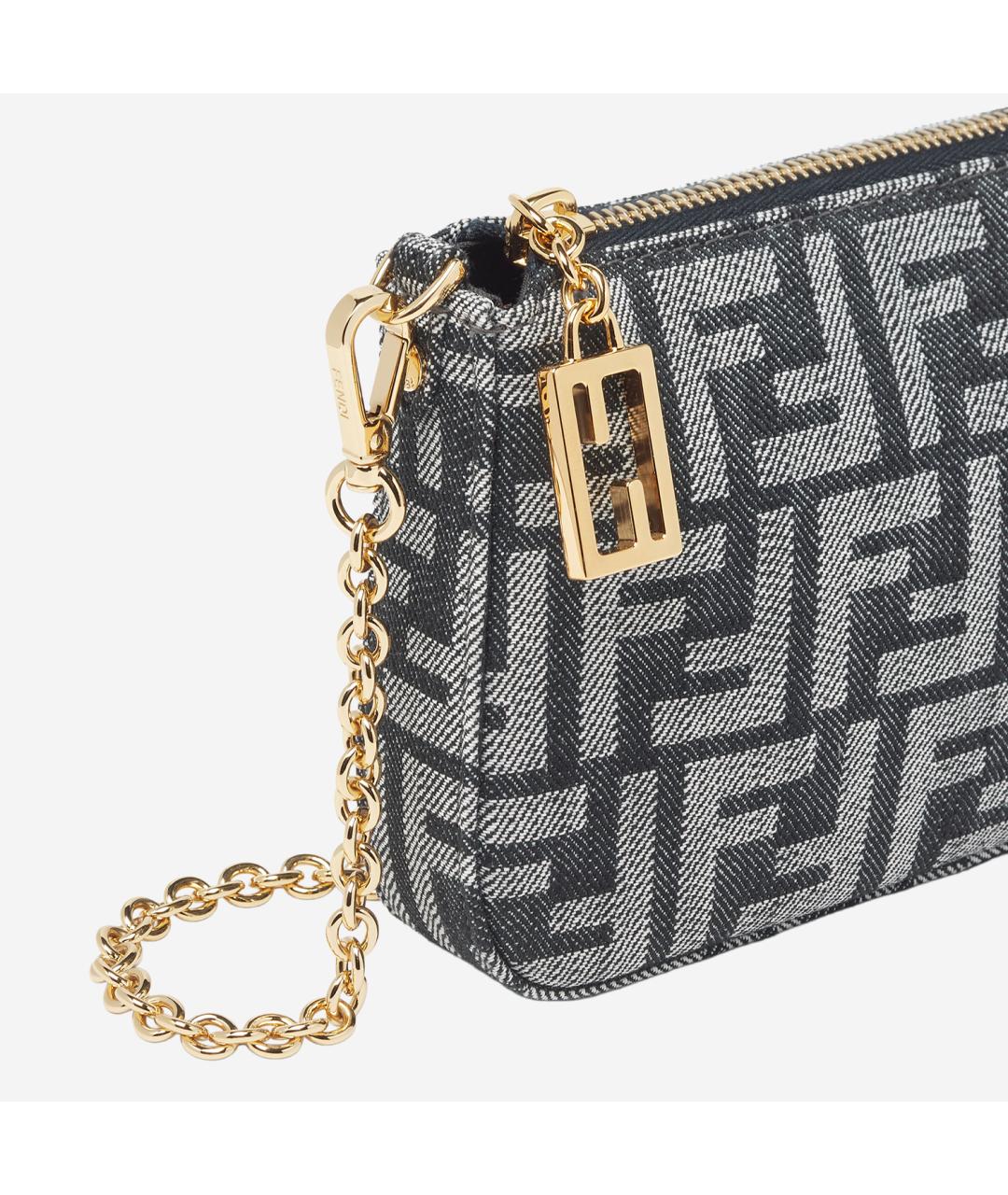 FENDI Мульти тканевая сумка через плечо, фото 5