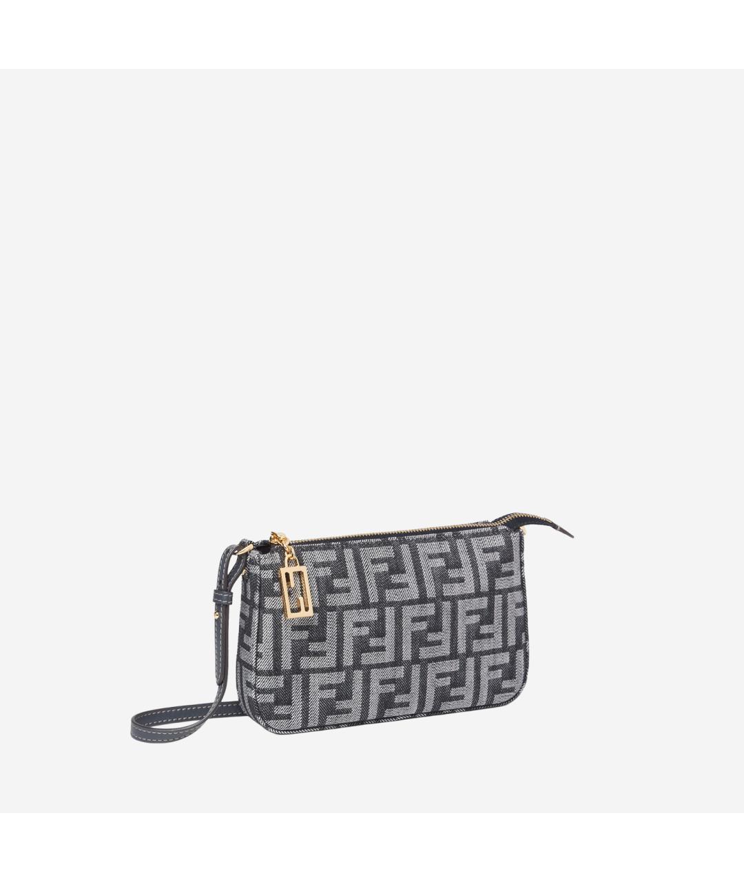 FENDI Мульти тканевая сумка через плечо, фото 3