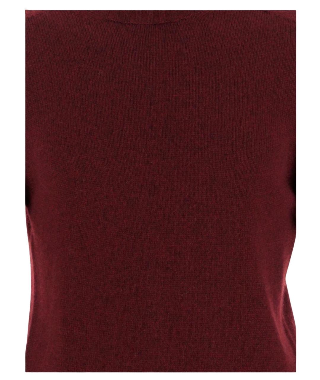 MALO Красный кашемировый джемпер / свитер, фото 3