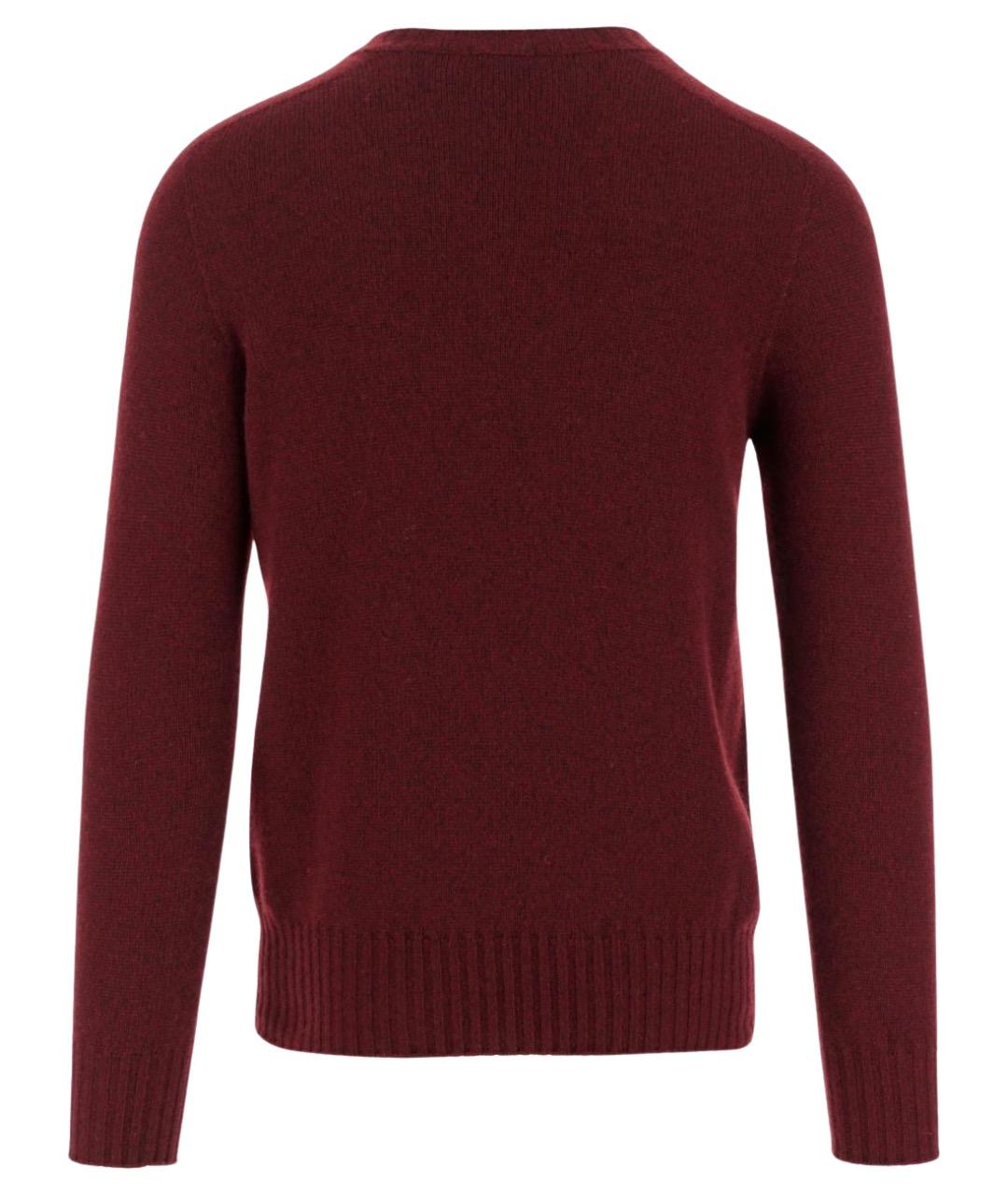 MALO Красный кашемировый джемпер / свитер, фото 2