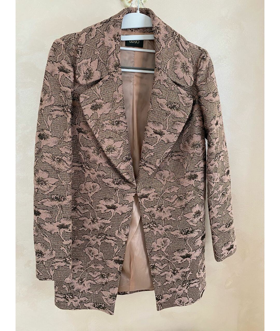 LIU JO Розовый хлопковый жакет/пиджак, фото 8