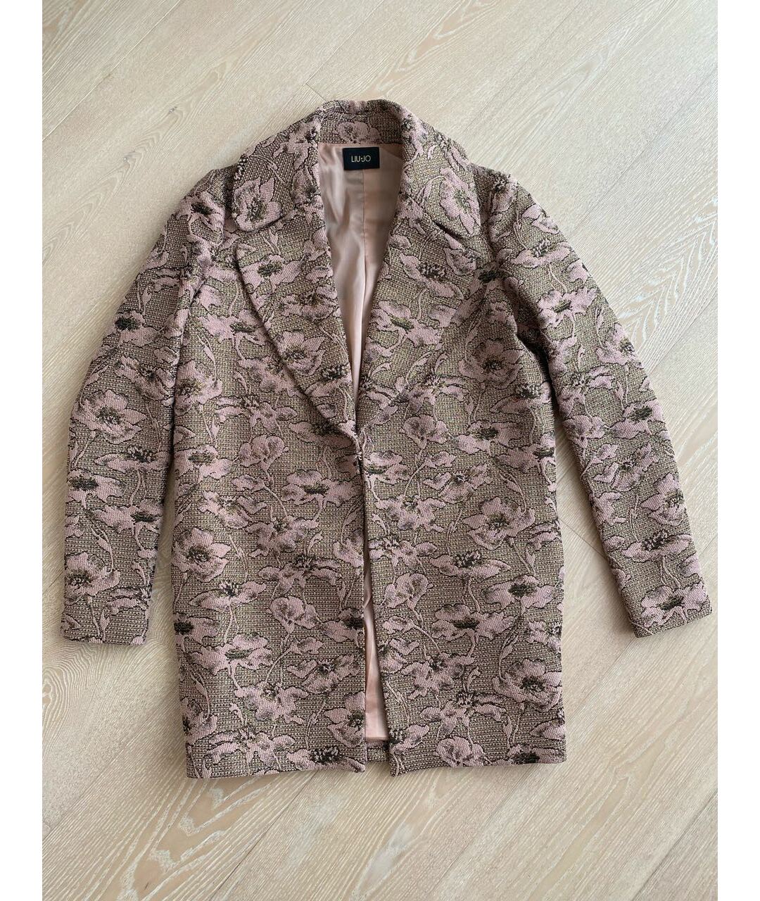 LIU JO Розовый хлопковый жакет/пиджак, фото 6