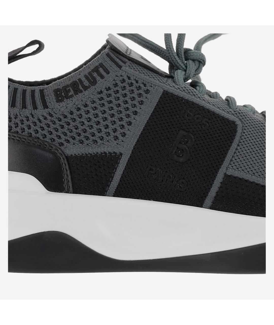 BERLUTI Мульти синтетические низкие кроссовки / кеды, фото 5