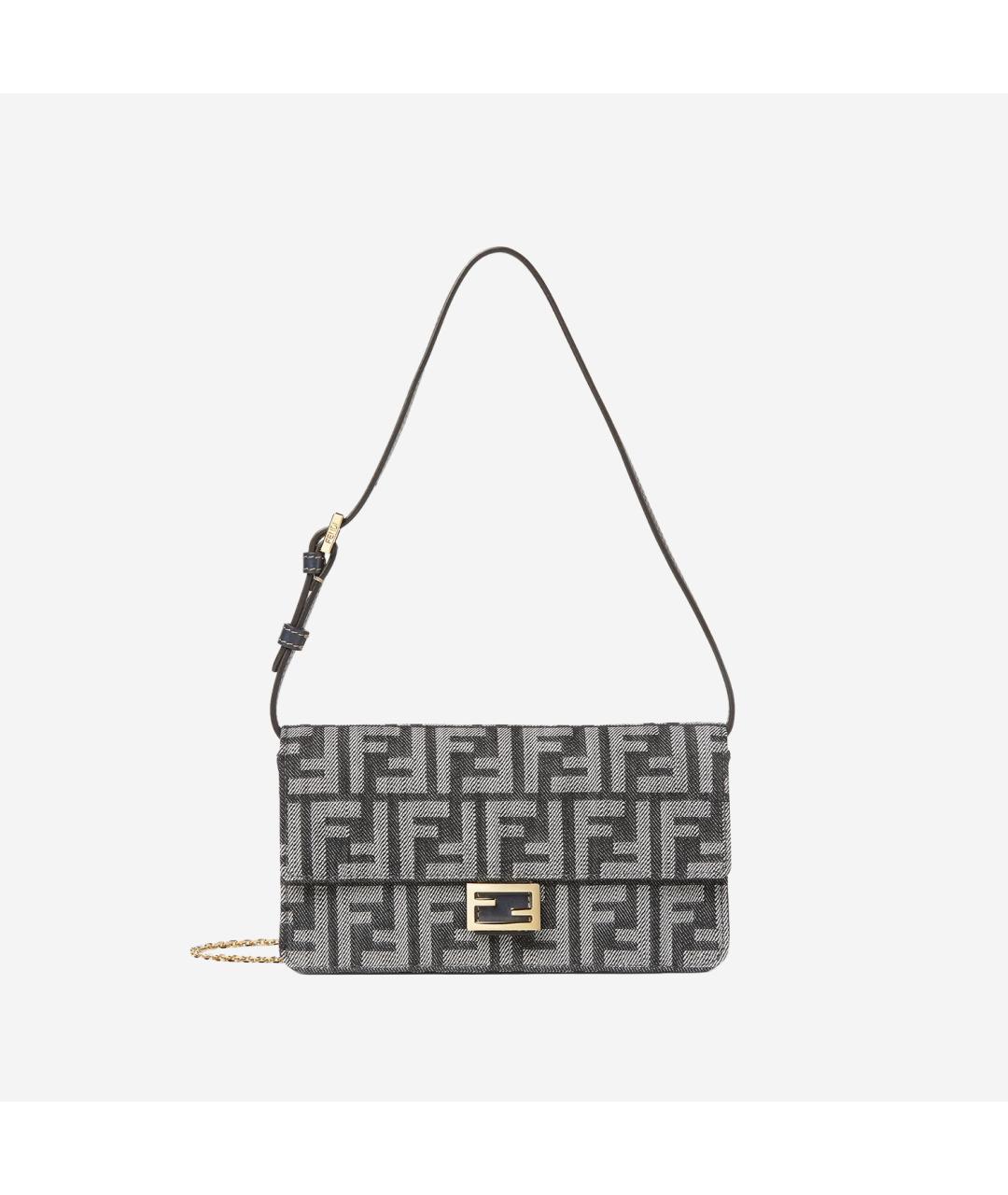FENDI Мульти тканевая сумка через плечо, фото 5