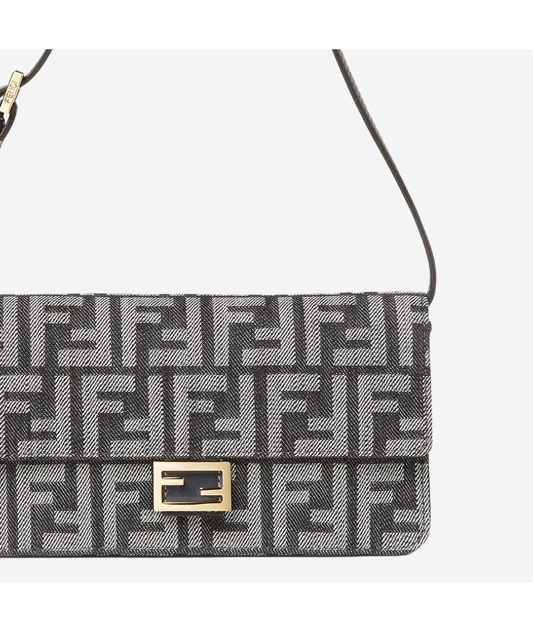 FENDI Мульти тканевая сумка через плечо, фото 4