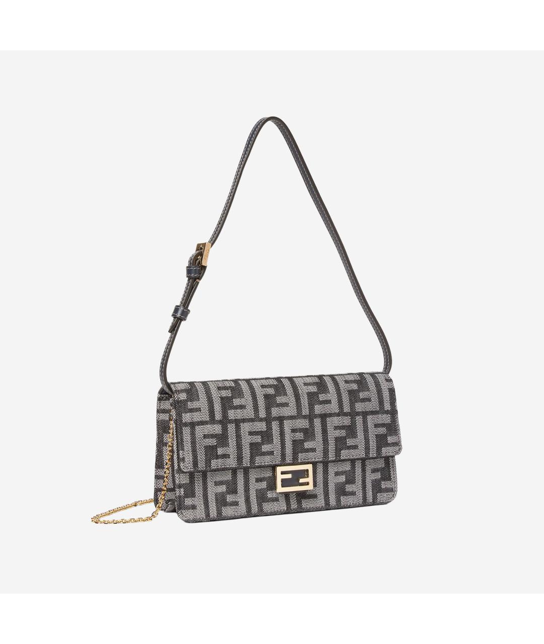 FENDI Мульти тканевая сумка через плечо, фото 2