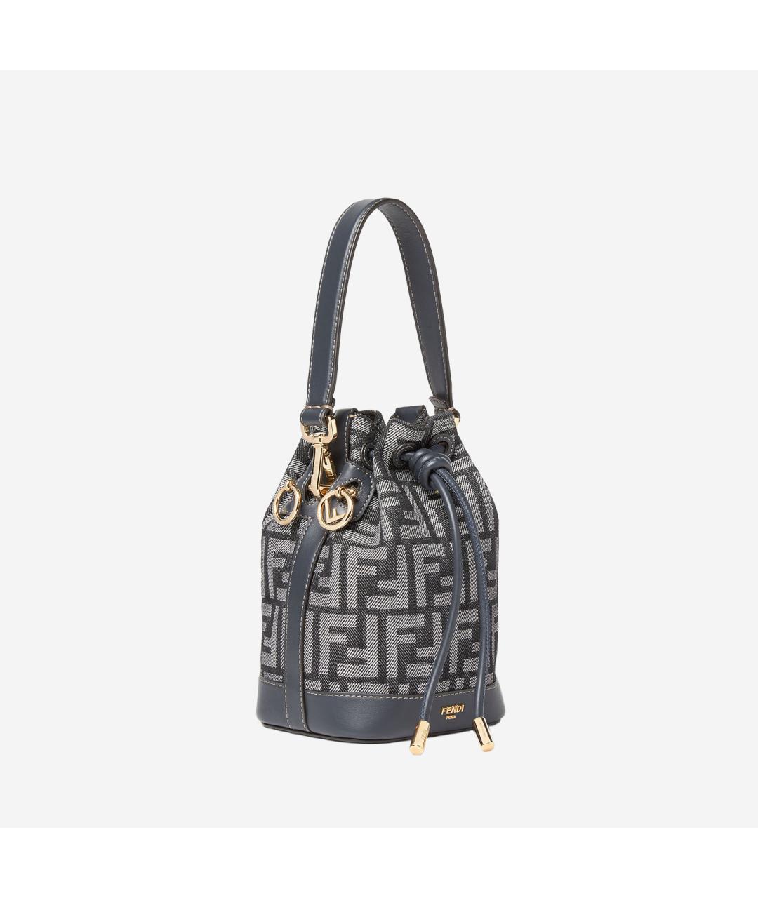 FENDI Мульти тканевая сумка с короткими ручками, фото 2