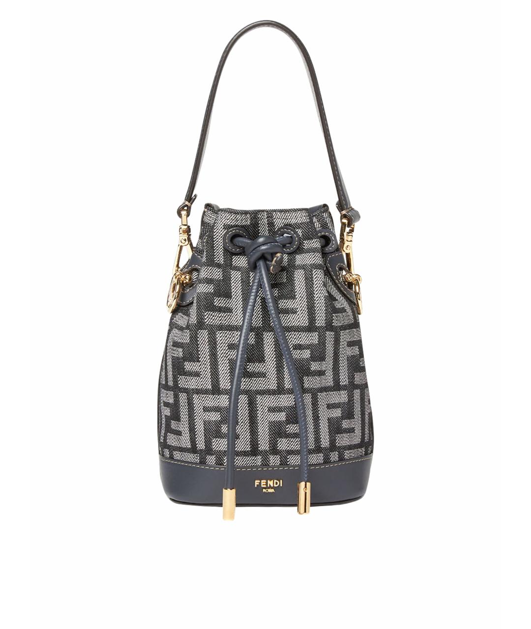 FENDI Мульти тканевая сумка с короткими ручками, фото 1