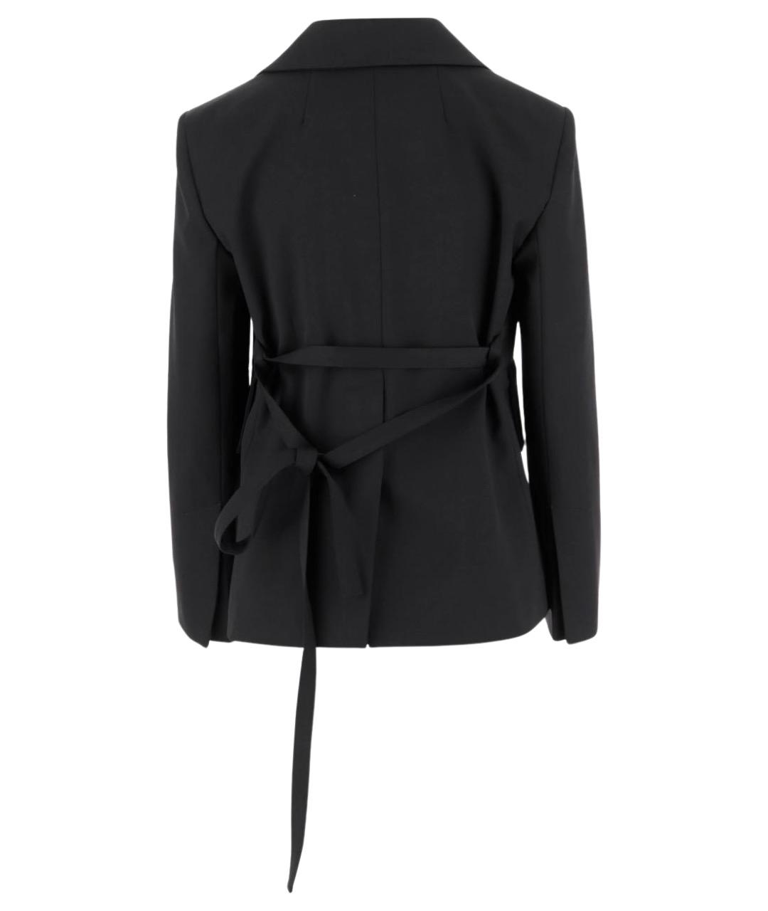 PATOU Черный атласный жакет/пиджак, фото 2