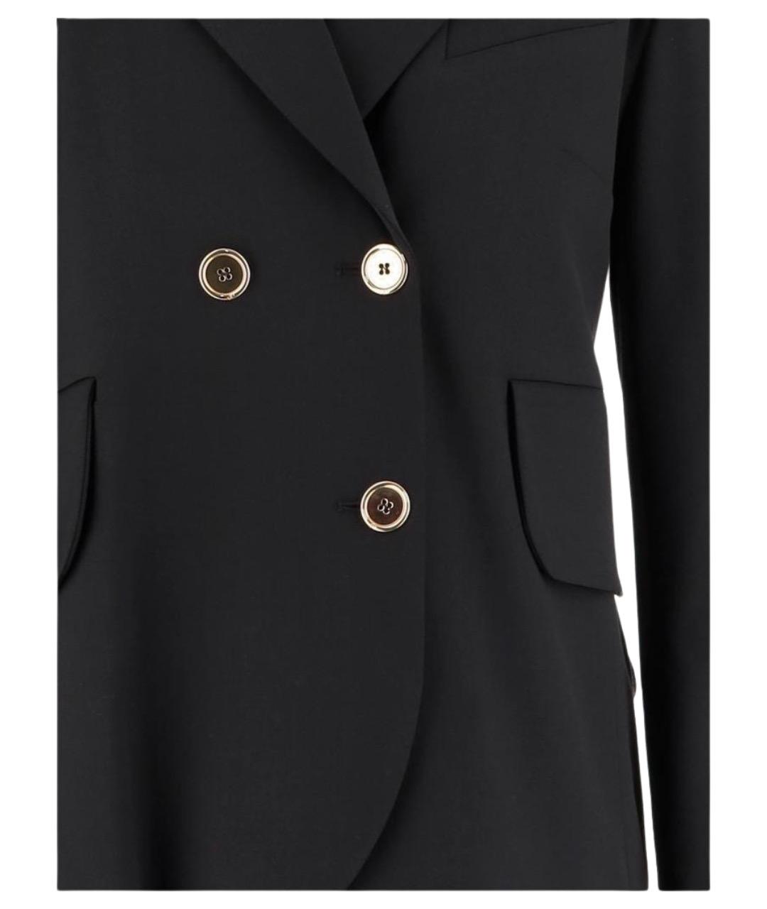 PATOU Черный атласный жакет/пиджак, фото 3