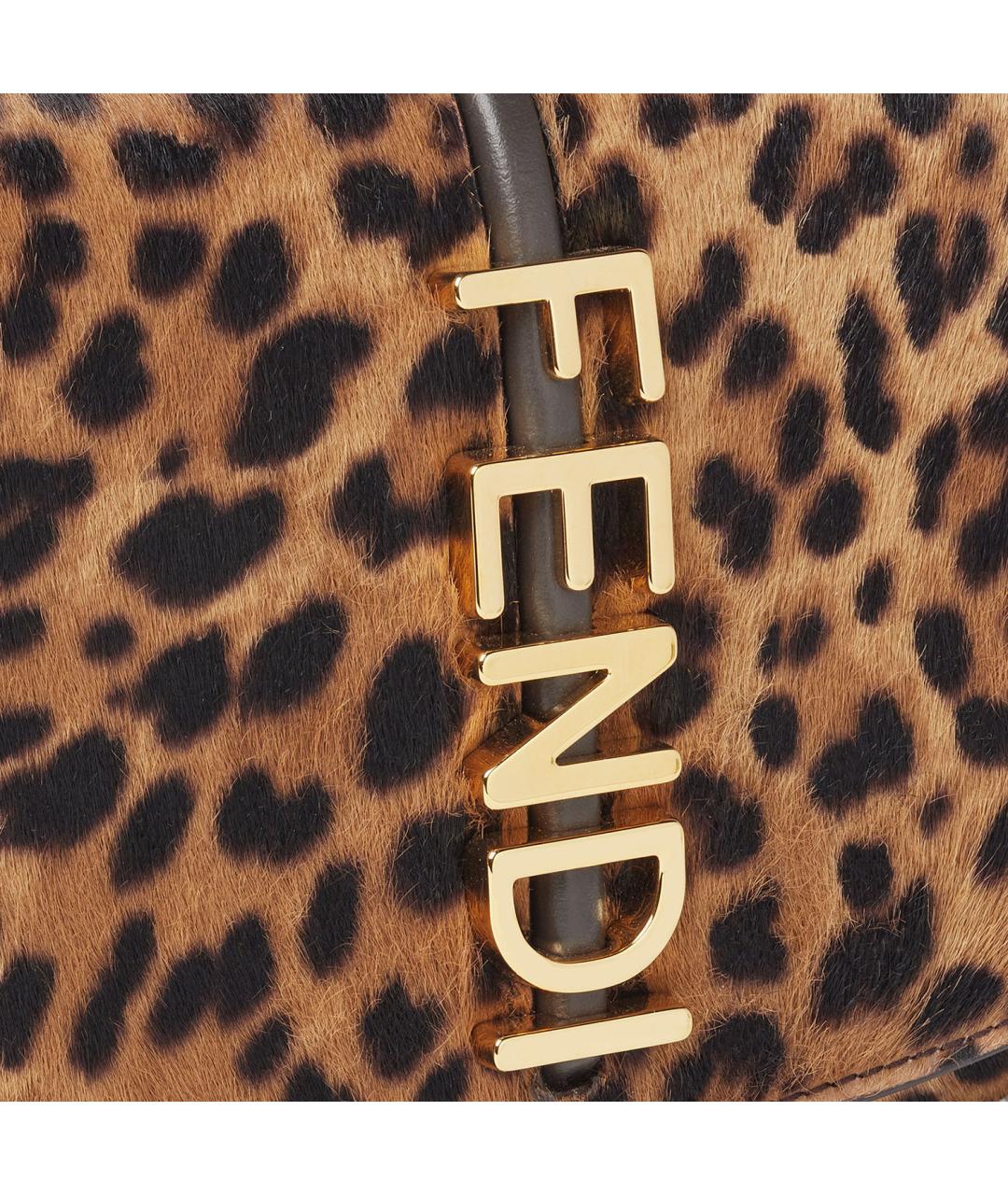 FENDI Мульти кожаная сумка через плечо, фото 4