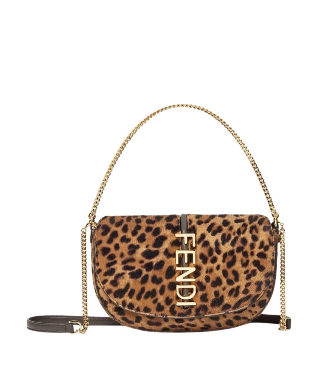 FENDI Мульти кожаная сумка через плечо, фото 1