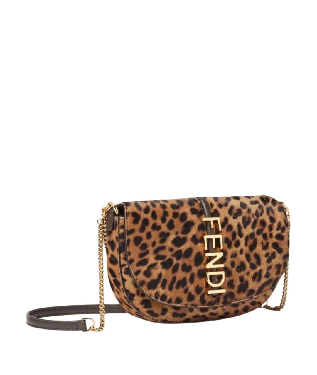 FENDI Мульти кожаная сумка через плечо, фото 2