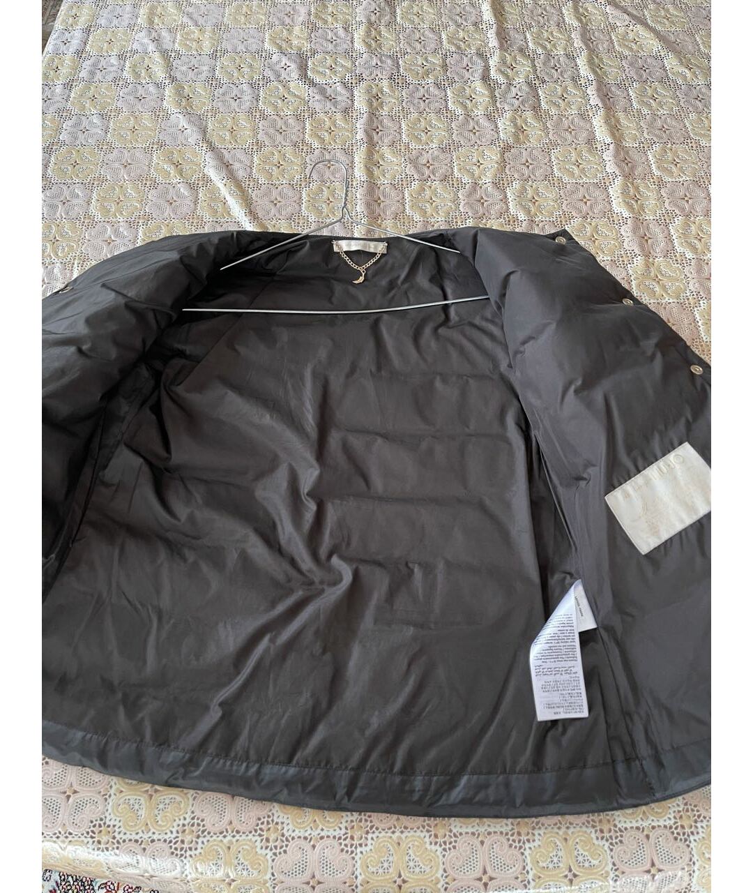 LIU JO Черная полиэстеровая куртка, фото 6