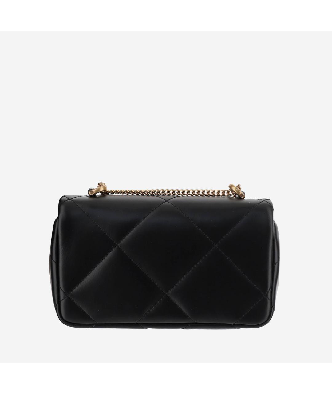 TORY BURCH Черная кожаная сумка через плечо, фото 3