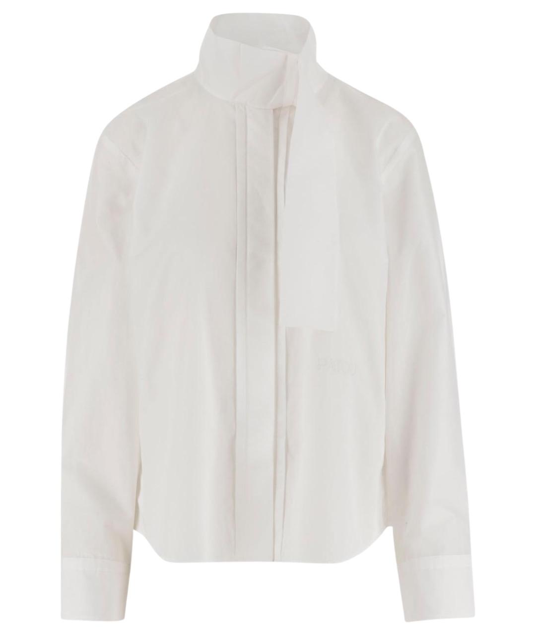 PATOU Белая хлопковая рубашка, фото 1