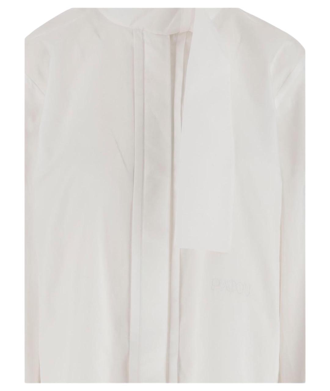 PATOU Белая хлопковая рубашка, фото 3