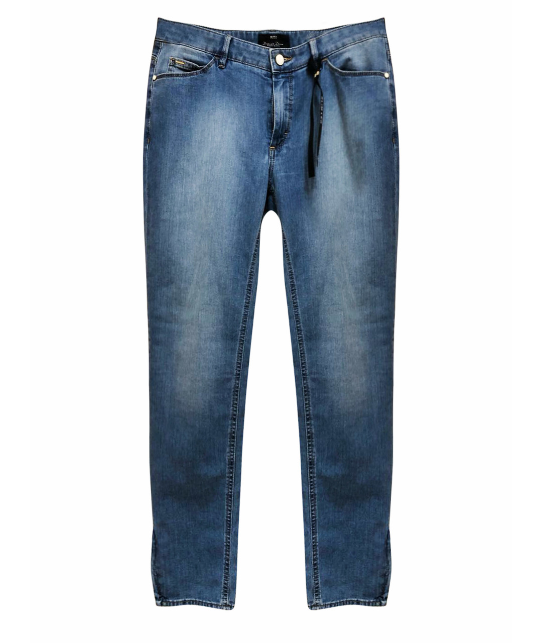HUGO BOSS Голубые прямые джинсы, фото 1