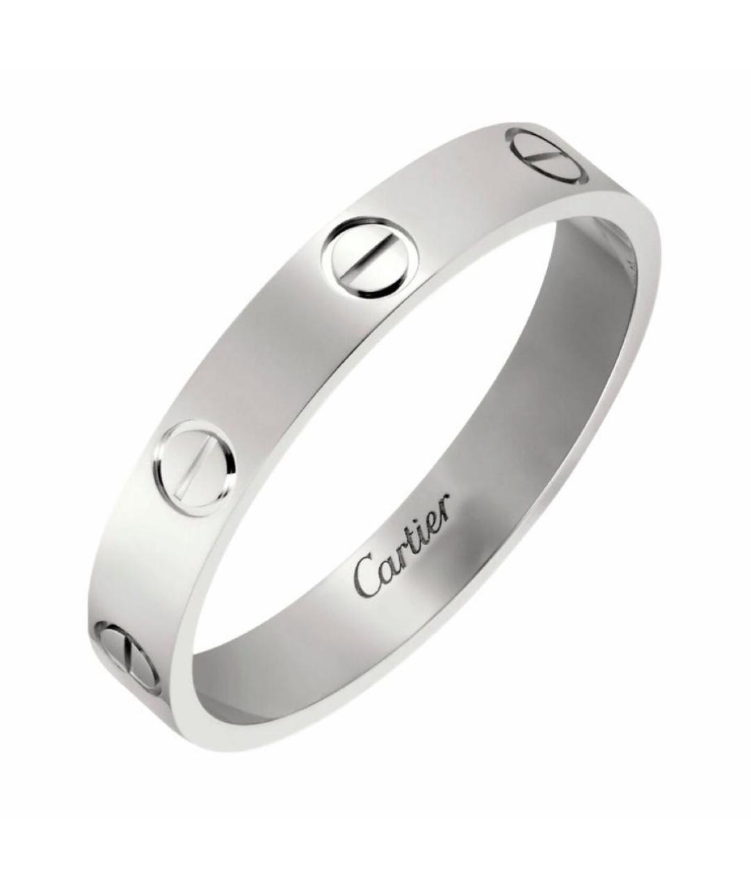 CARTIER Серебряное кольцо из белого золота, фото 1