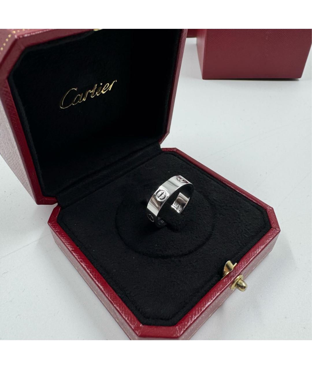 CARTIER Серебряное кольцо из белого золота, фото 3