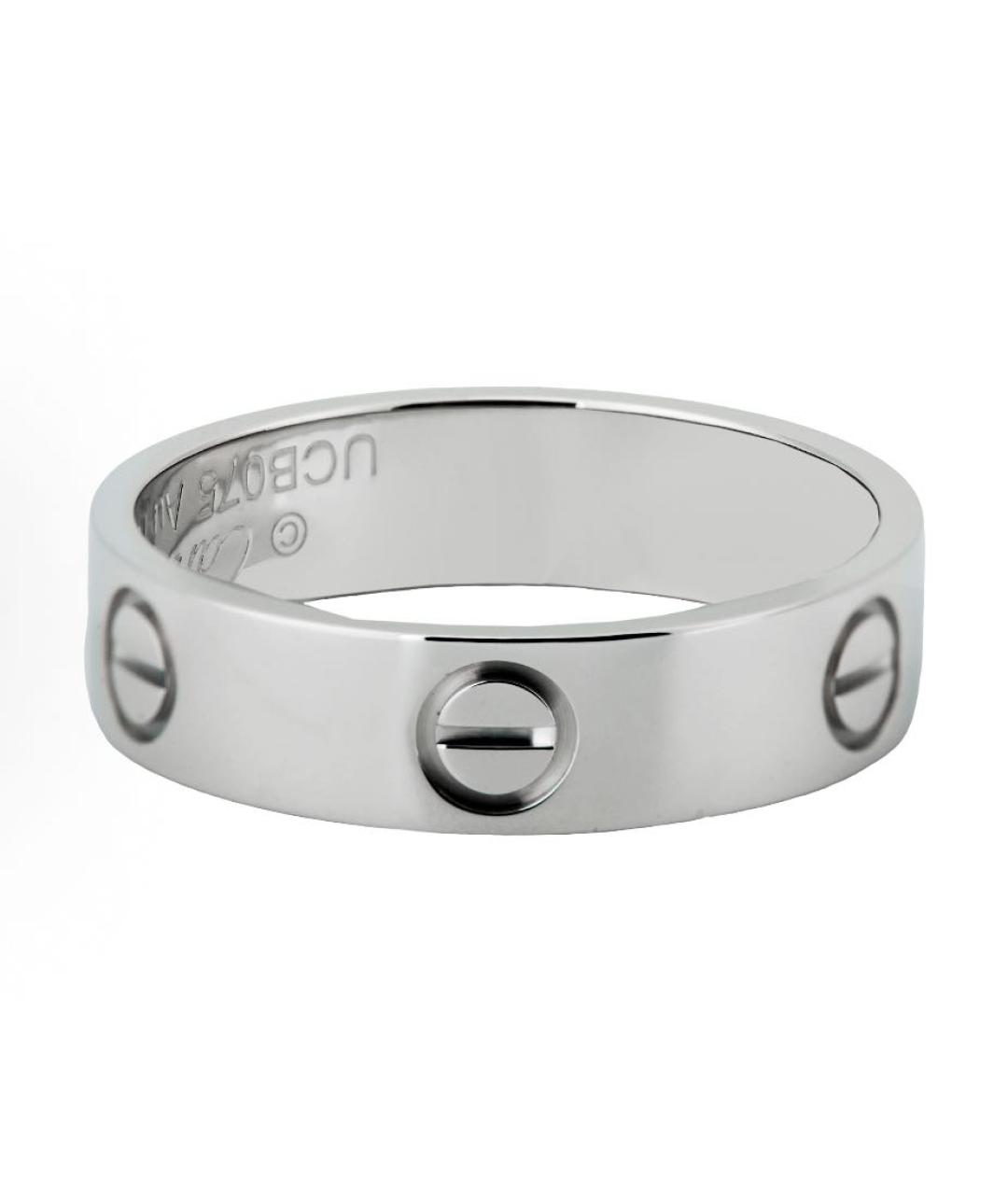 CARTIER Серебряное кольцо из белого золота, фото 1