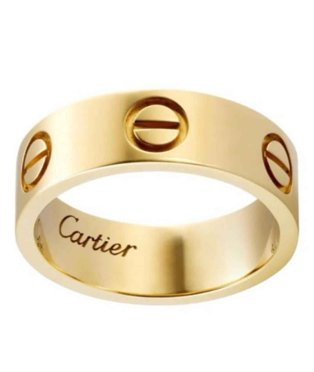 CARTIER Золотое кольцо из желтого золота, фото 1