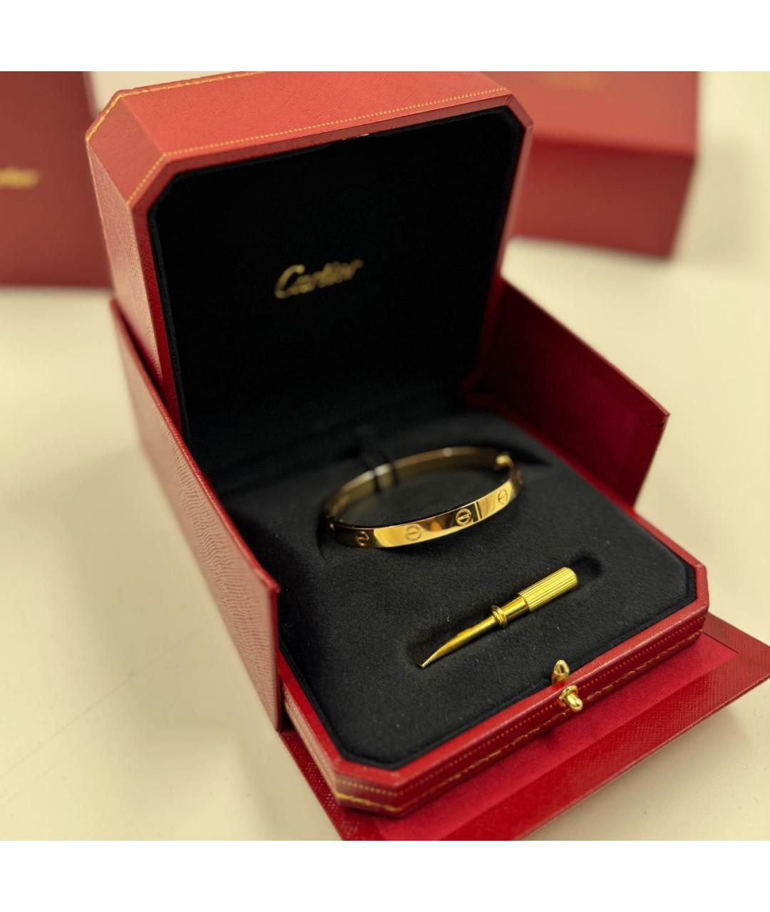 CARTIER Золотой браслет из желтого золота, фото 3