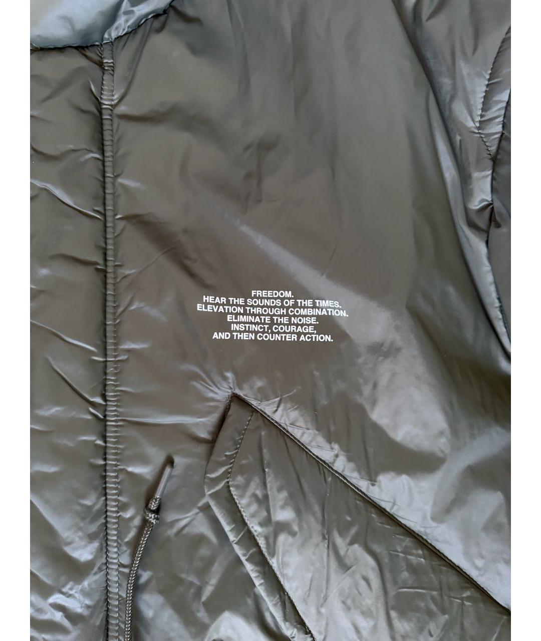 UNDERCOVER Зеленая полиэстеровая куртка, фото 4
