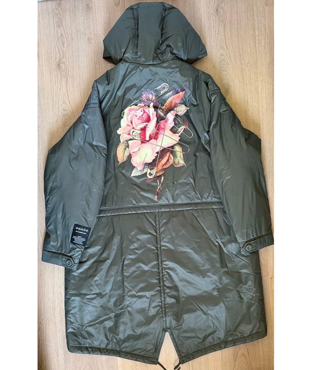 UNDERCOVER Зеленая полиэстеровая куртка, фото 2