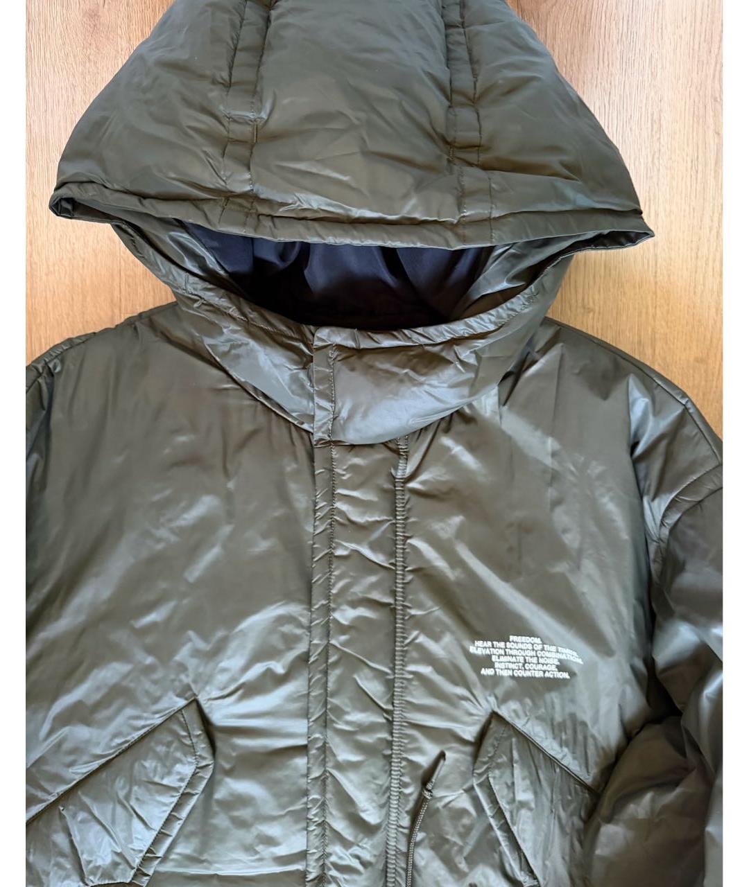 UNDERCOVER Зеленая полиэстеровая куртка, фото 3