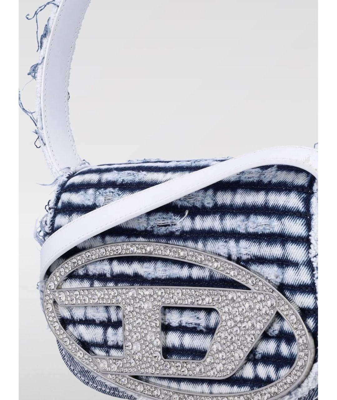 DIESEL Деним сумка с короткими ручками, фото 3