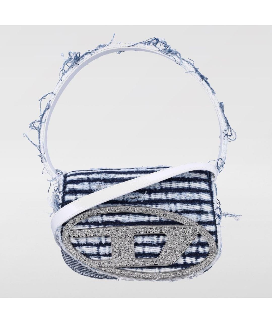 DIESEL Деним сумка с короткими ручками, фото 4