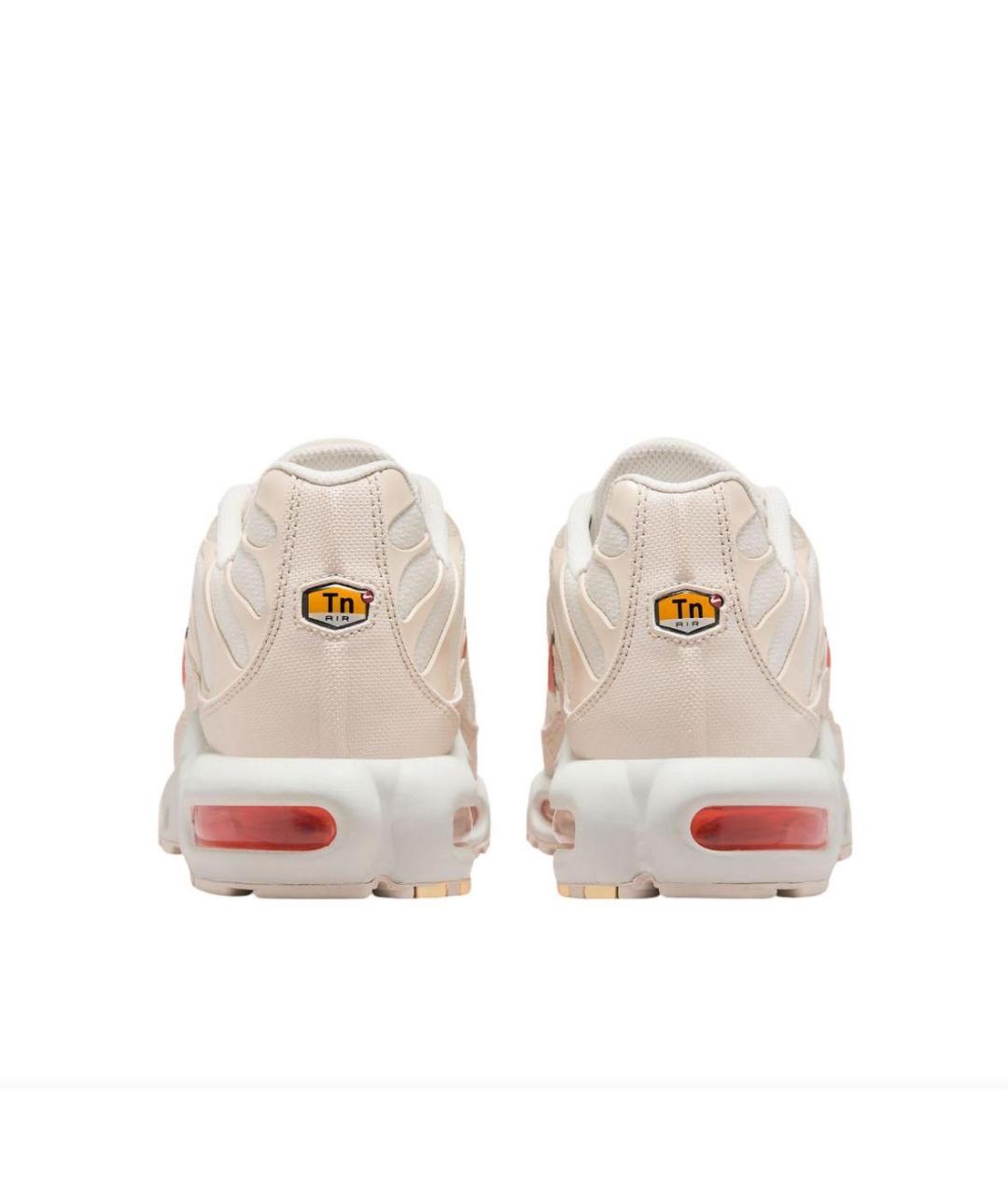 NIKE Белые текстильные низкие кроссовки / кеды, фото 4