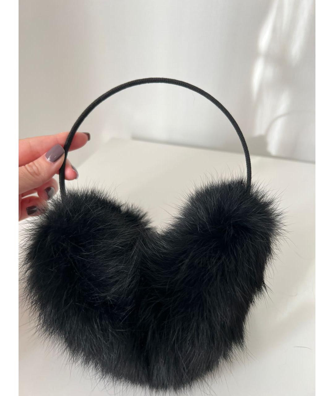 YVES SALOMON Черные наушники, фото 4