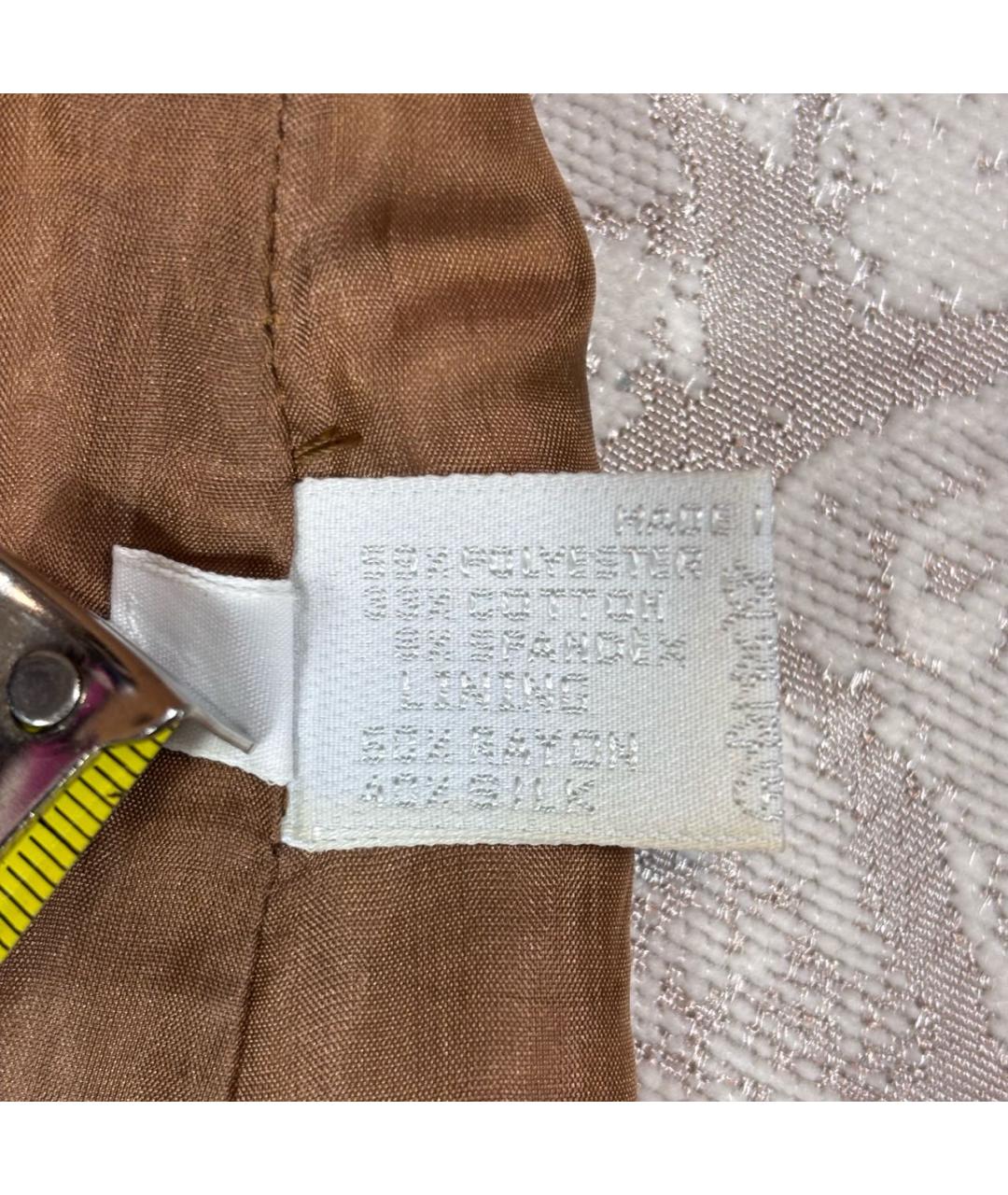 PRADA Коричневый полиэстеровый сарафан, фото 5