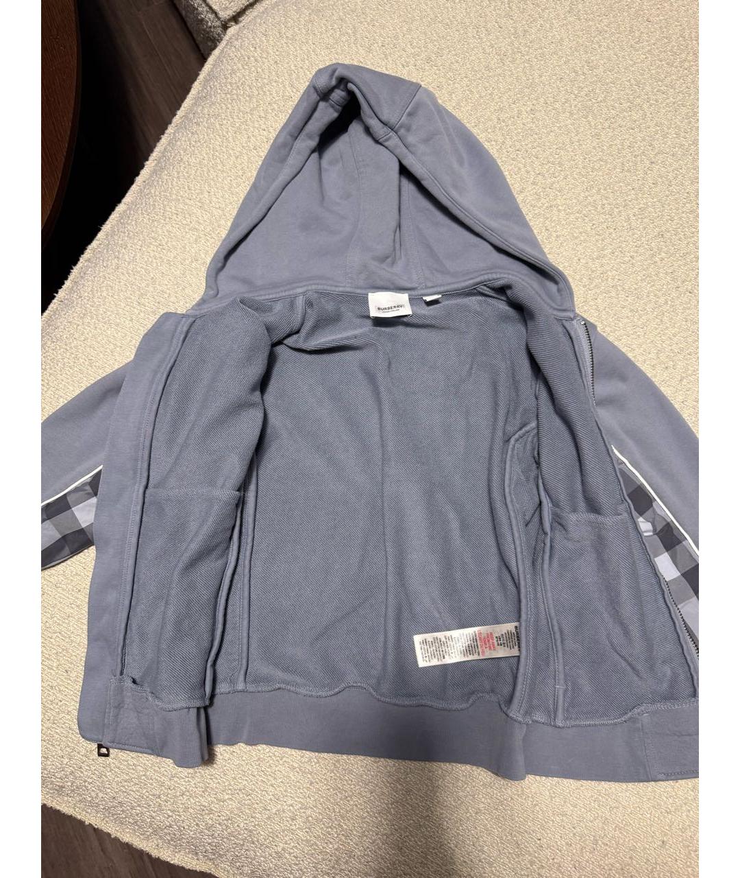 BURBERRY Серый хлопковый комплект, фото 5