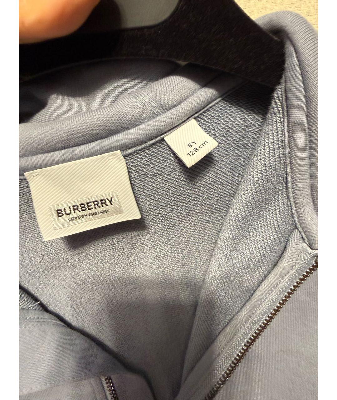 BURBERRY Серый хлопковый комплект, фото 3