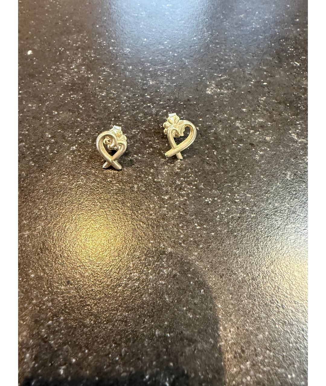 TIFFANY&CO Серебряные серебряные серьги, фото 3