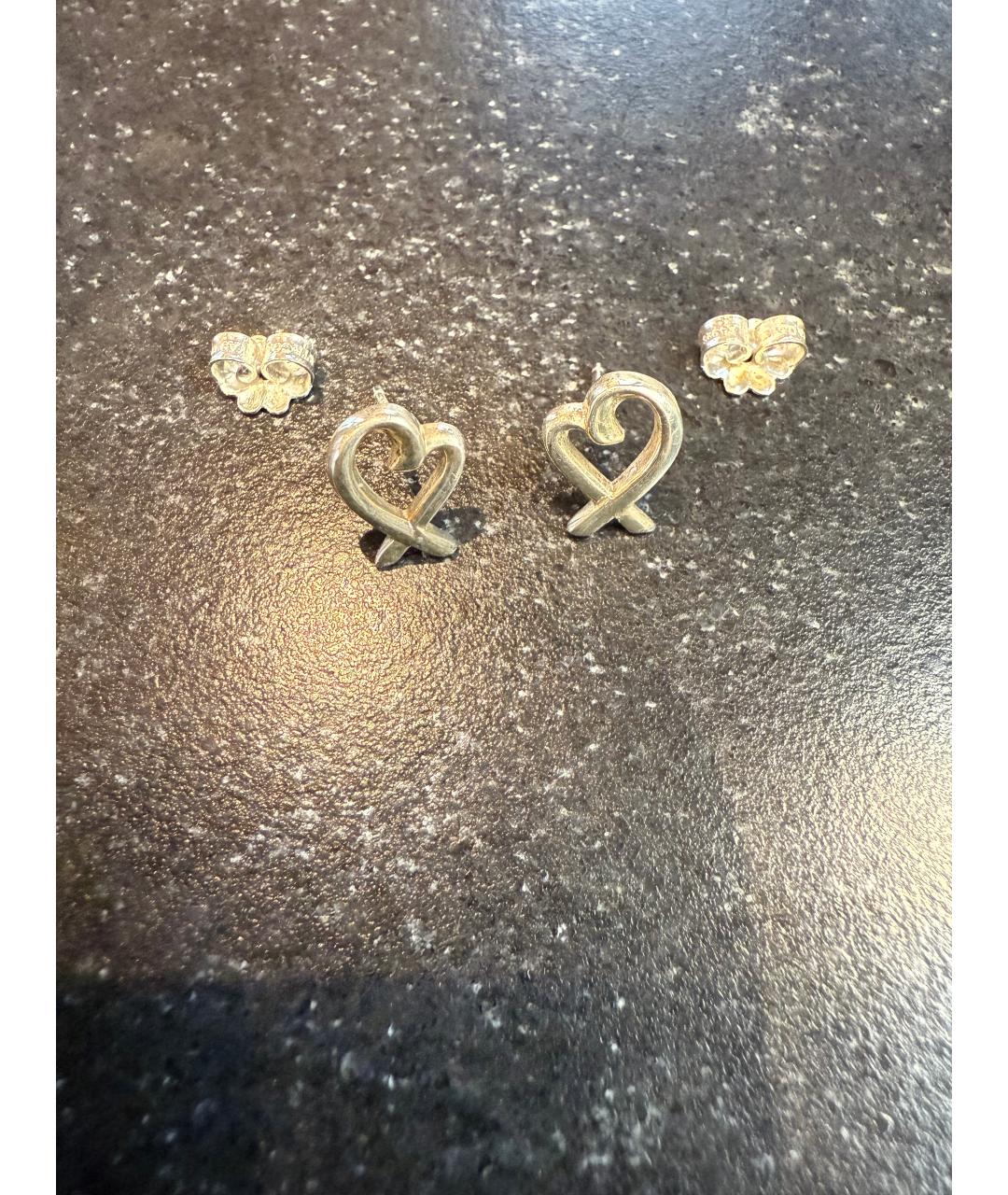 TIFFANY&CO Серебряные серебряные серьги, фото 2