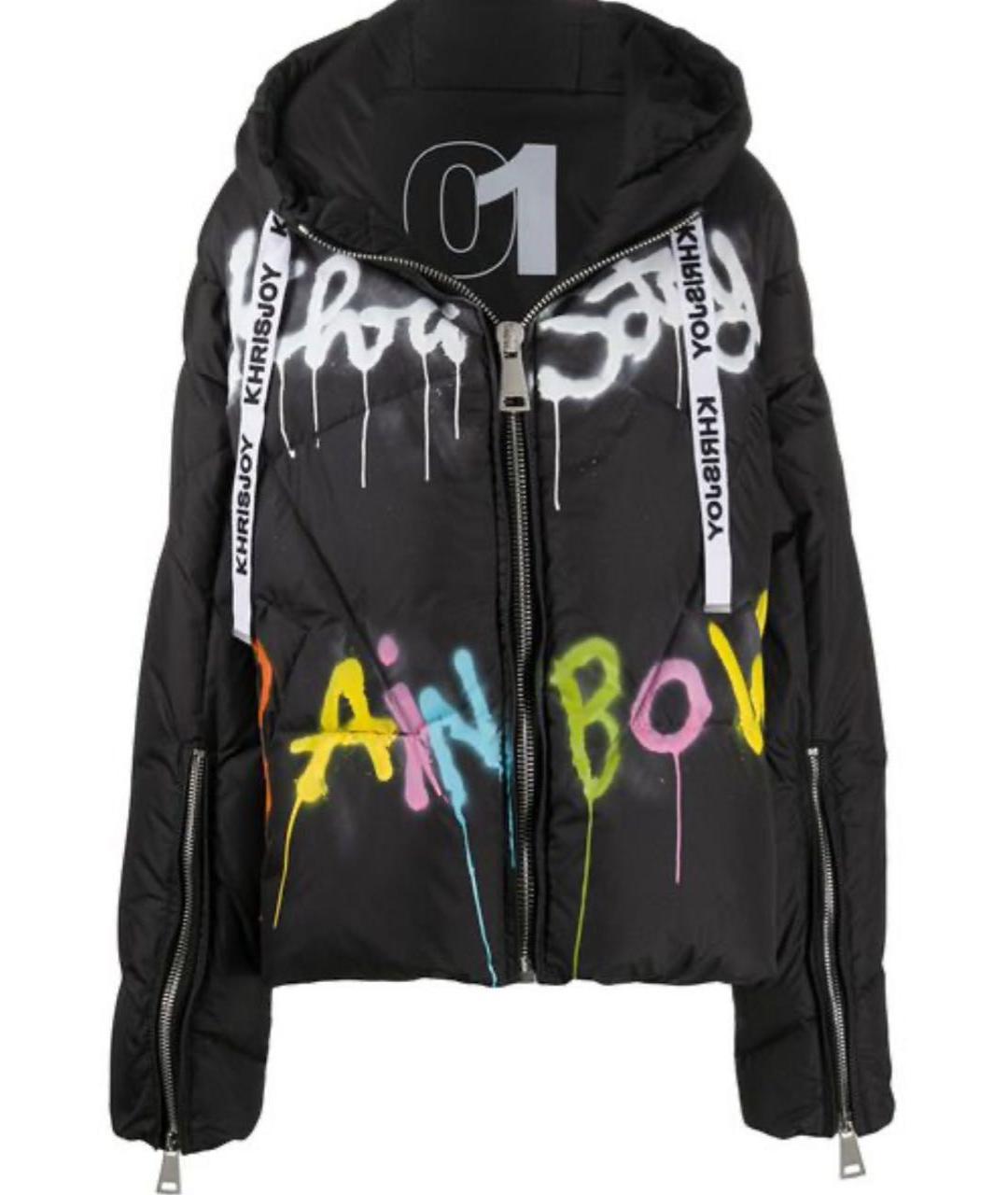 KHRISJOY Черный пуховик, фото 1