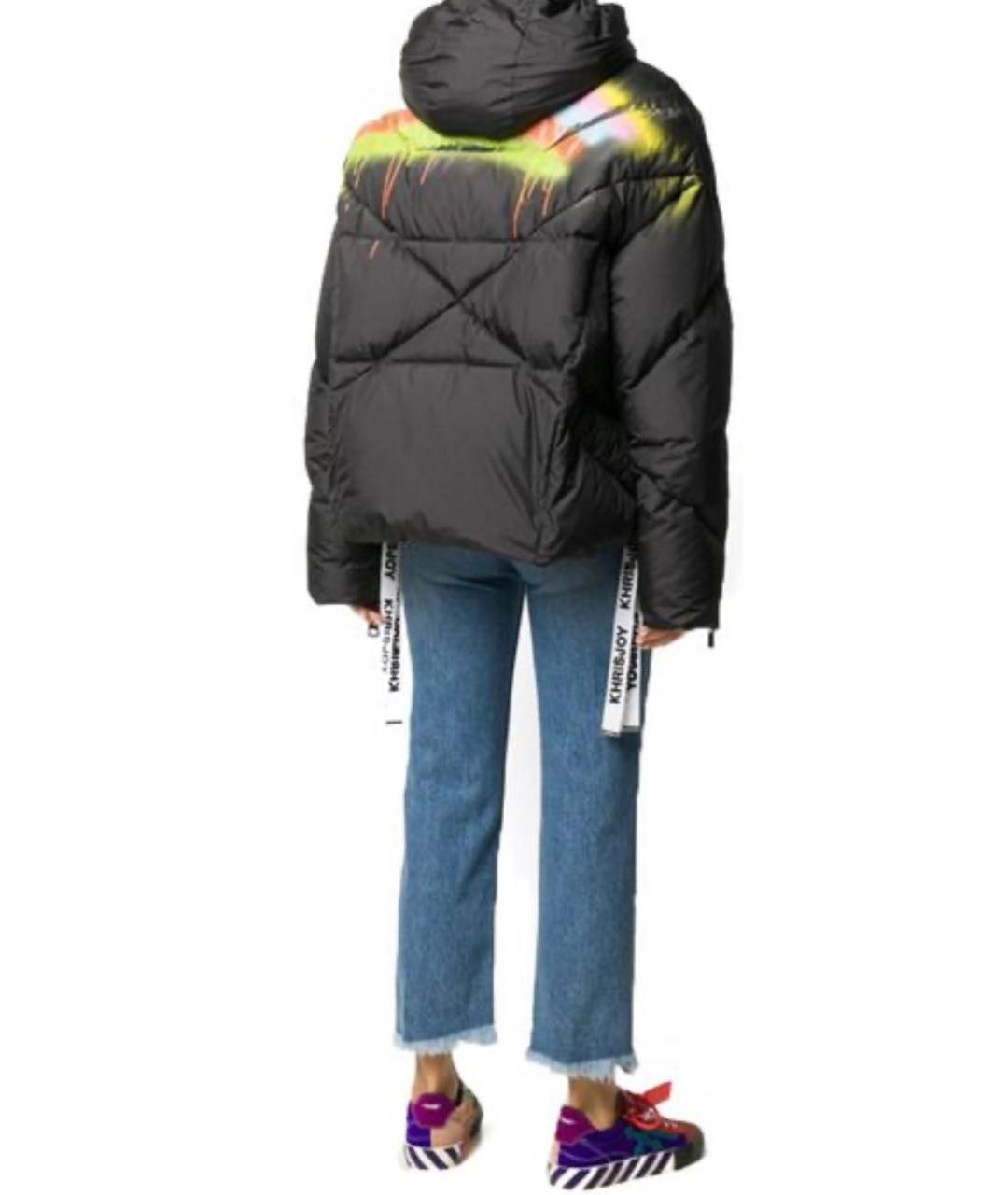 KHRISJOY Черный пуховик, фото 2