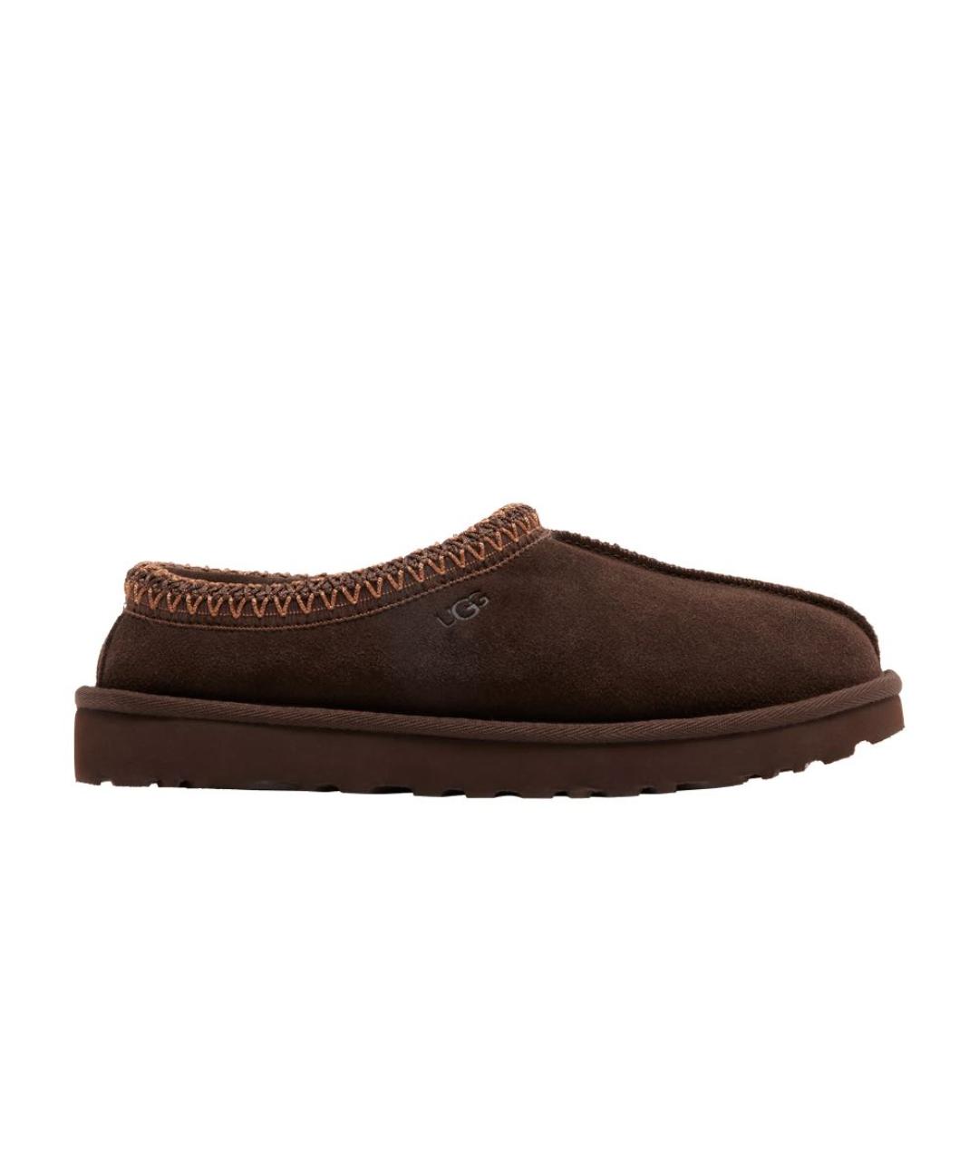 UGG AUSTRALIA Коричневые замшевые сабо, фото 1