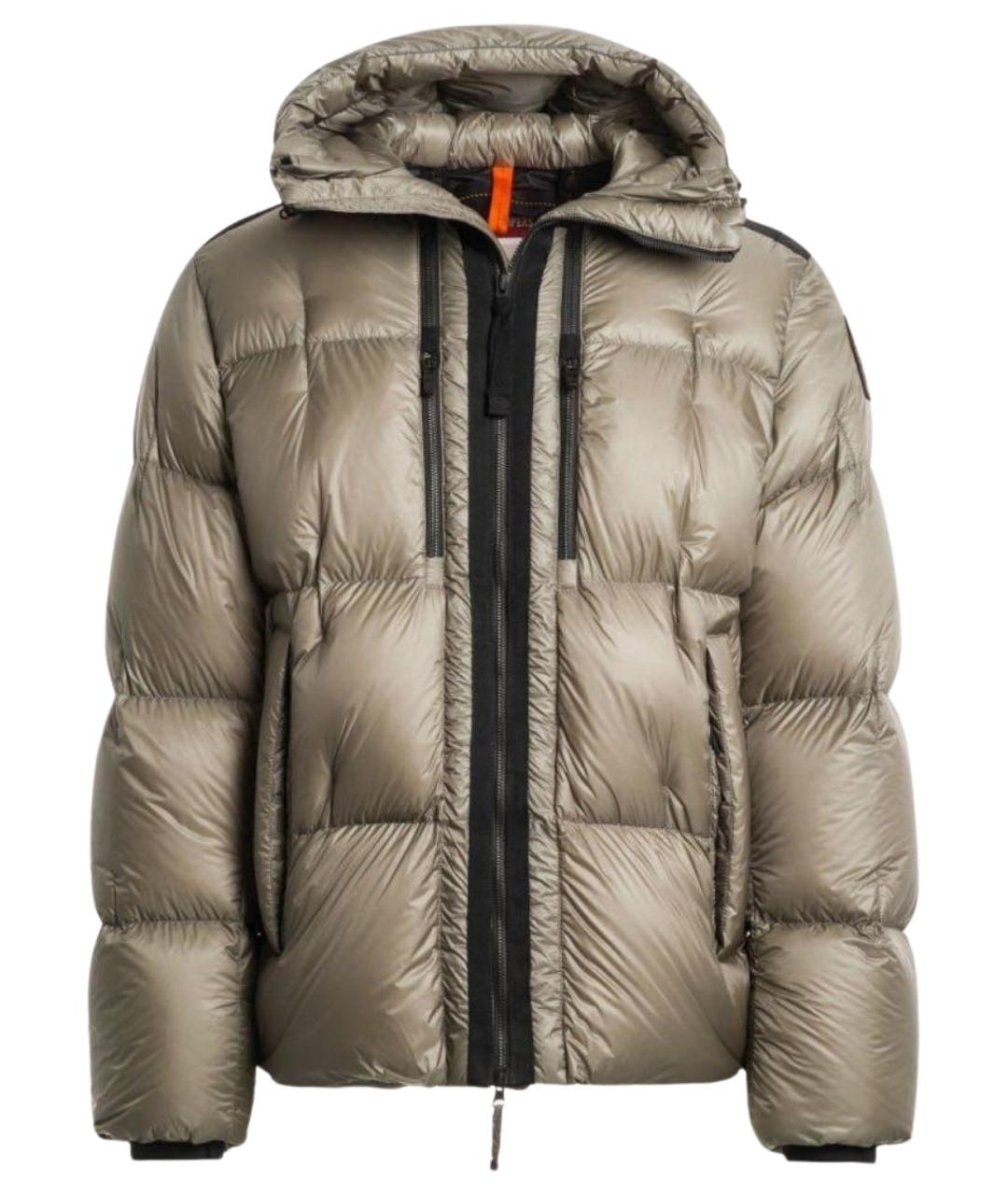 PARAJUMPERS Бежевый полиамидовый пуховик, фото 1