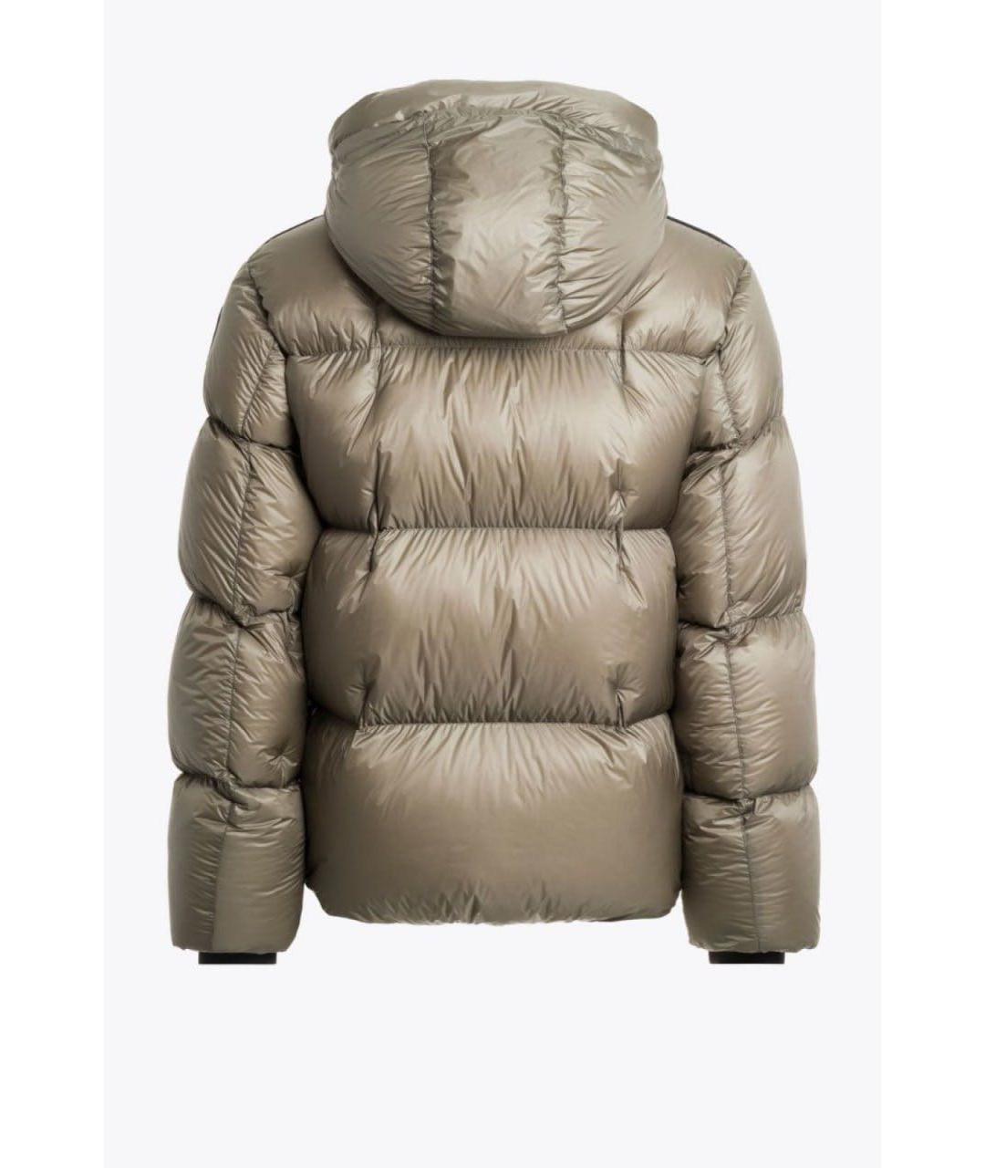 PARAJUMPERS Бежевый полиамидовый пуховик, фото 2