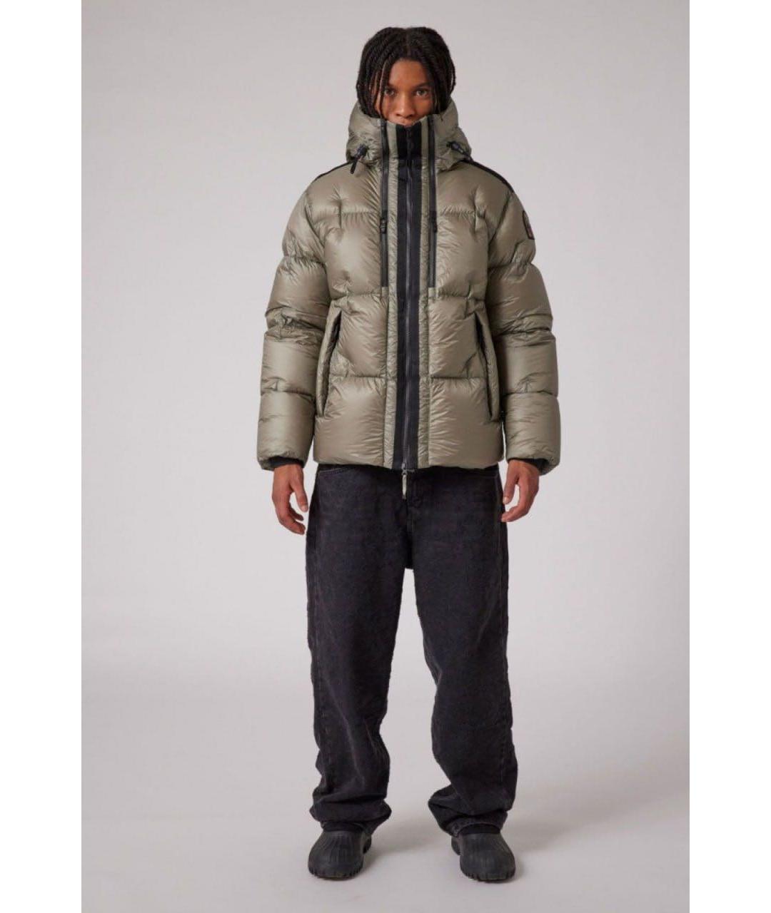 PARAJUMPERS Бежевый полиамидовый пуховик, фото 5