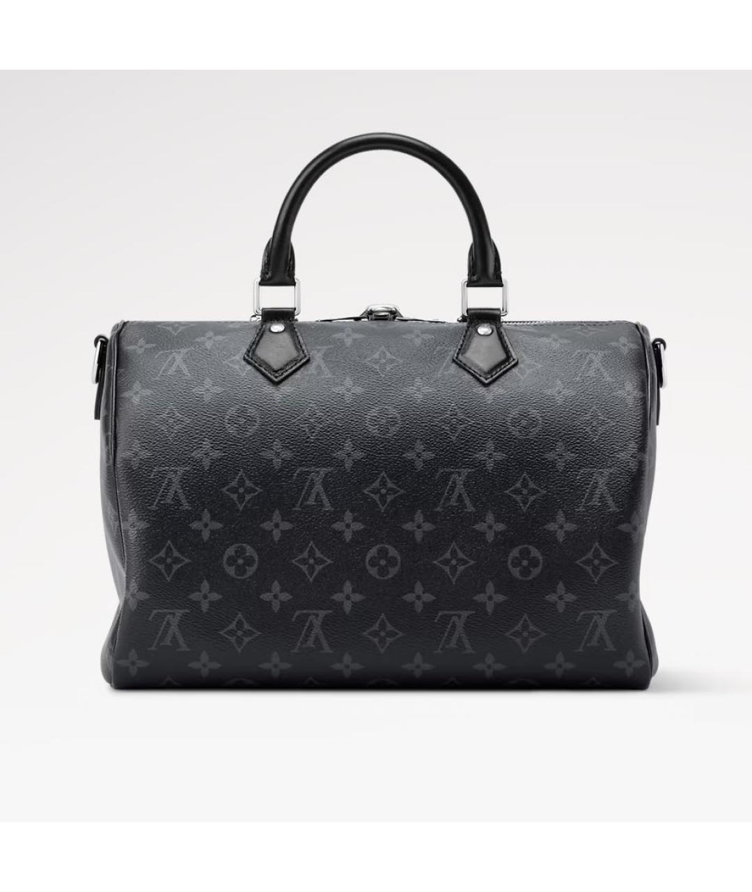 LOUIS VUITTON Черная сумка тоут, фото 4