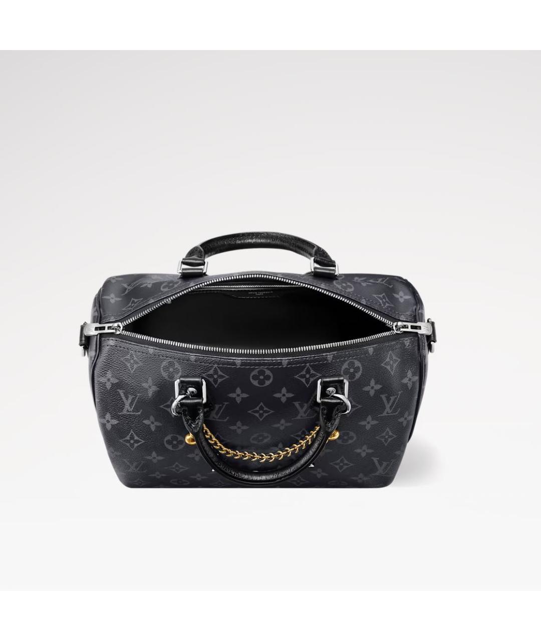 LOUIS VUITTON Черная сумка тоут, фото 3