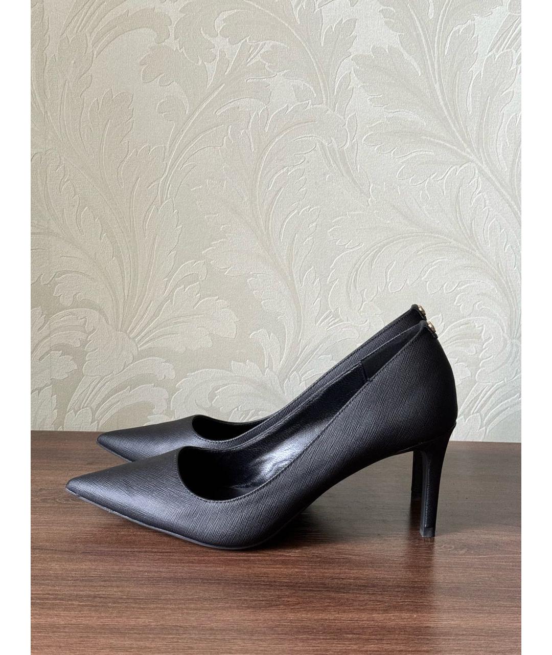 MICHAEL KORS Черные кожаные туфли, фото 6